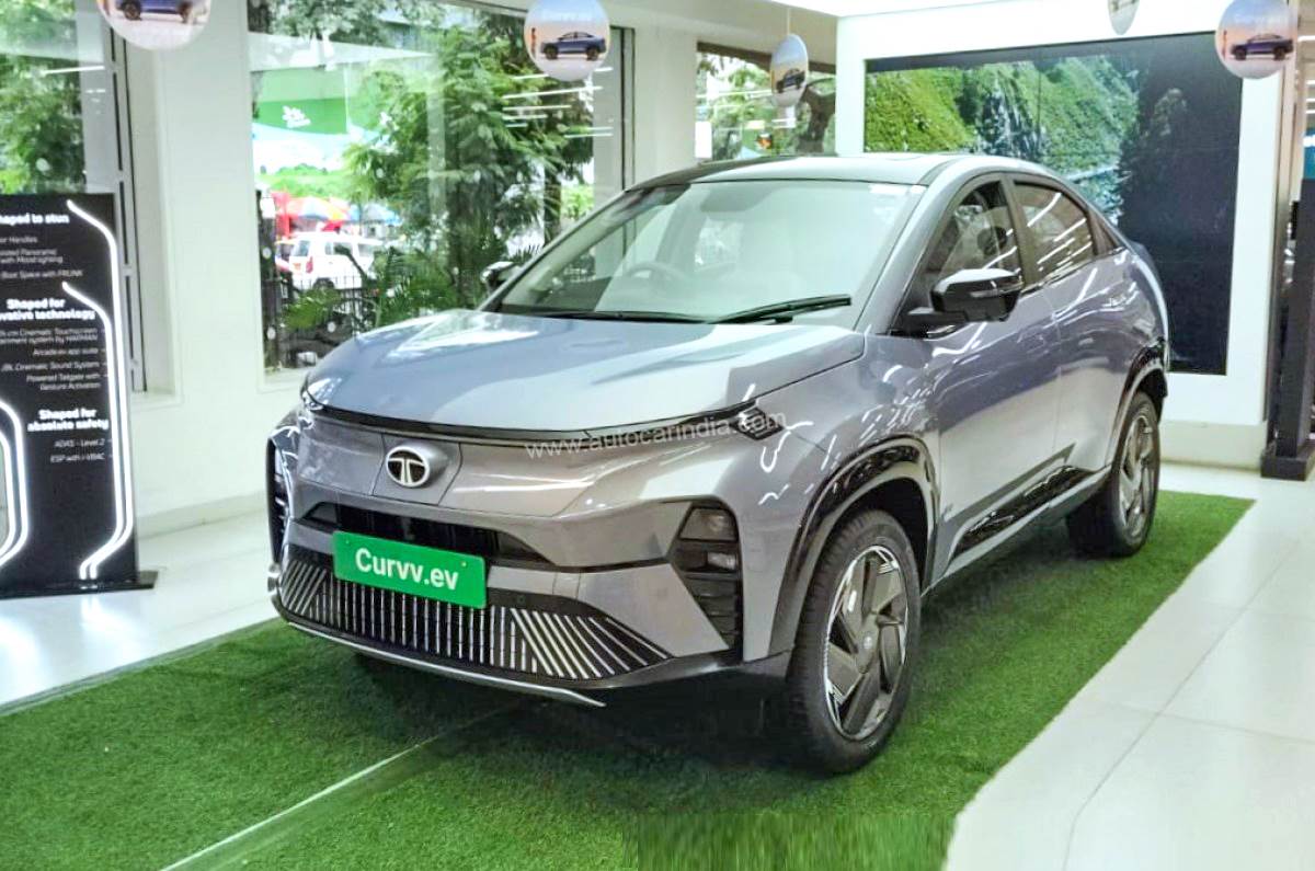 Tata Curvv EV showroom Tata Curvv EV showroom